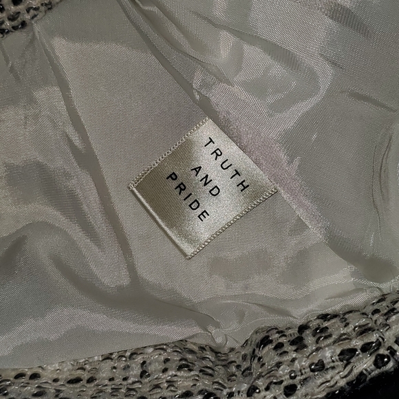 New TRUTH & PRIDE Tweed Aaron vest L - Picture 6 of 8